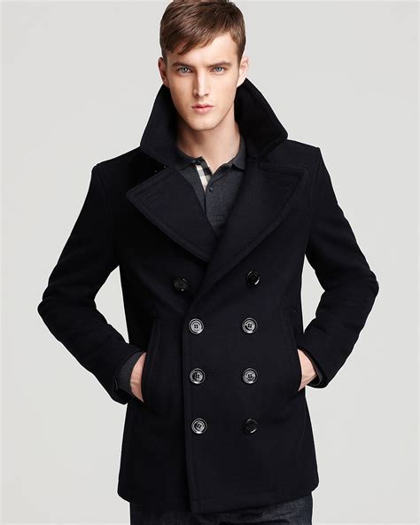 burberry pea coat womens|burberry pea coats men.